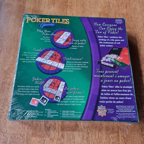 Poker Tiles Game New! - Picture 2 of 3